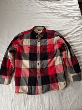Levi’s flannel shirt jacket